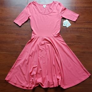 NWT Pink LuLaRoe Medium Nicole
